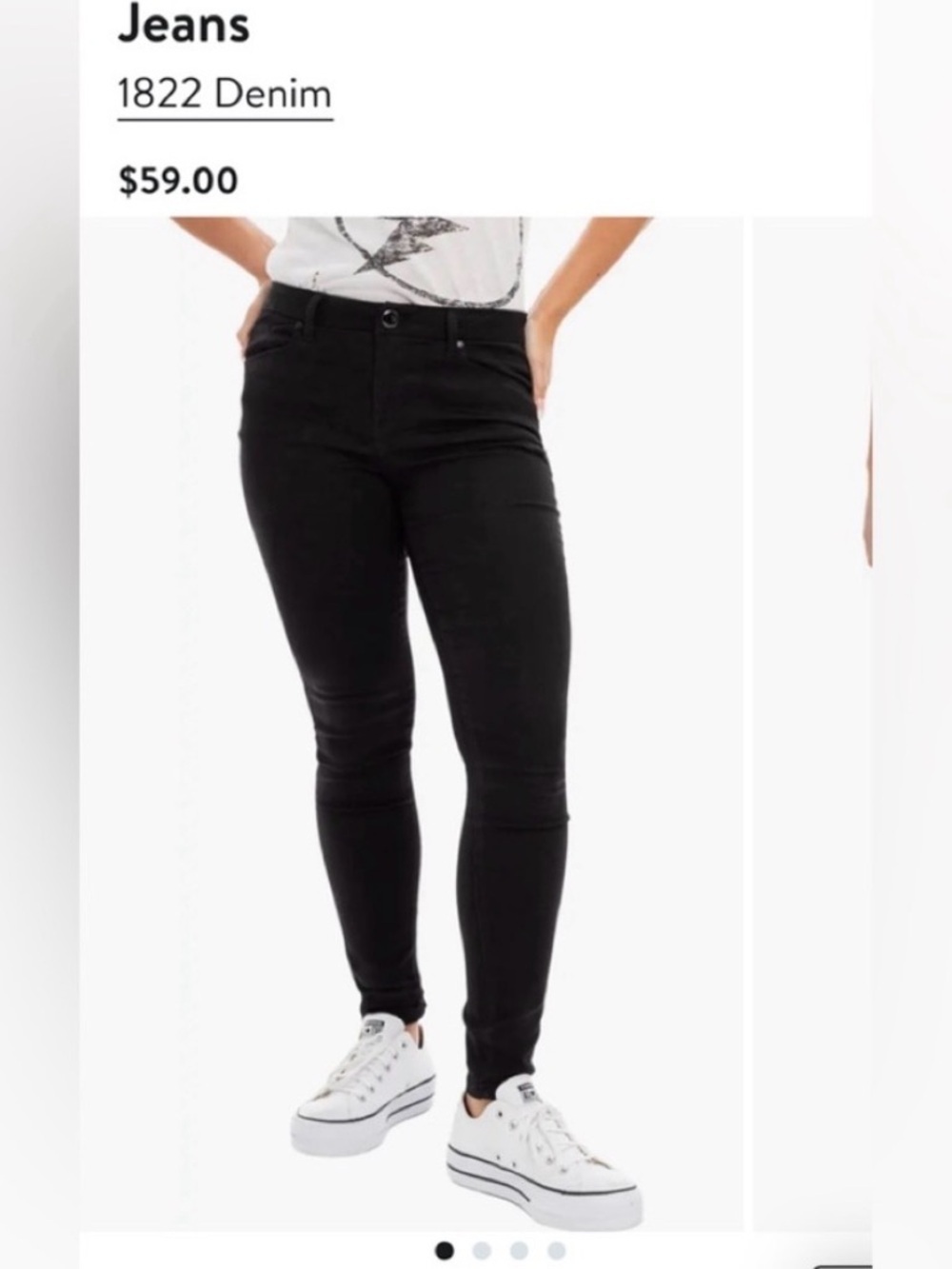 Better Butter High Rise Skinny Jeans
1822 Denim NWT